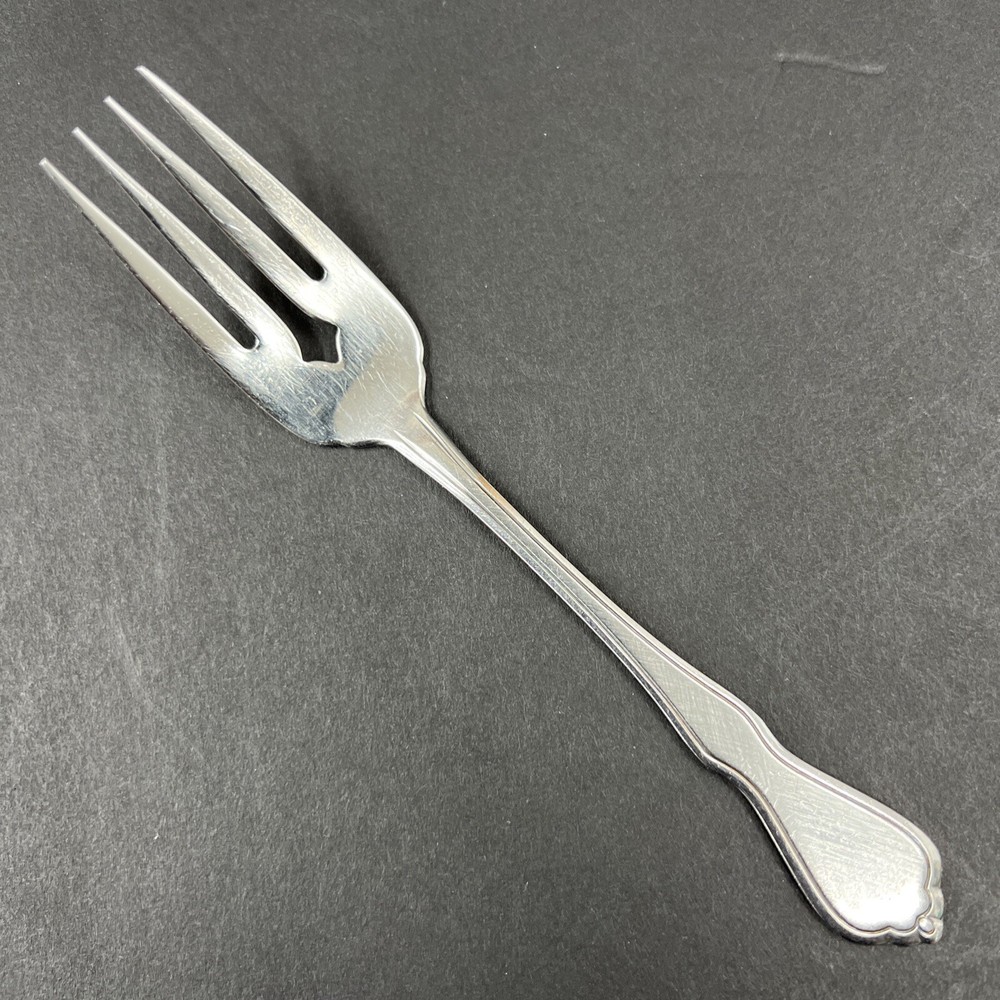 Oneida Community Trinity Salad Fork Satin Stainless Silverware Flatware