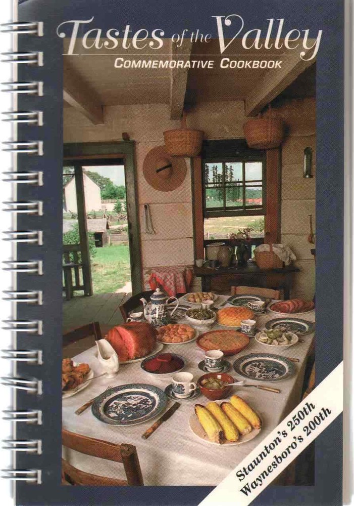 TASTES OF THE VALLEY Commemorative Cookbook