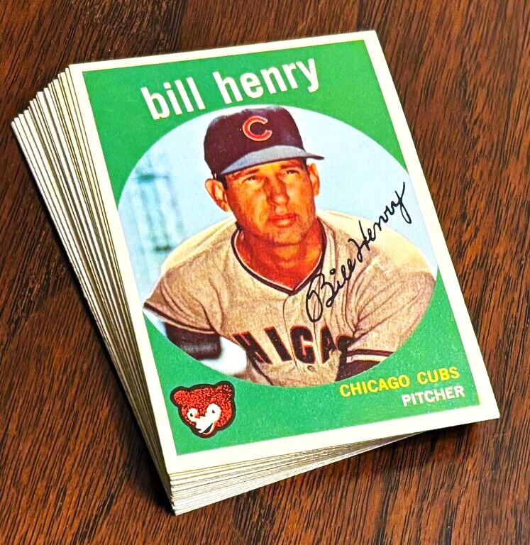 1959 Topps Baseball Cards - You Pick - aaalvins-image