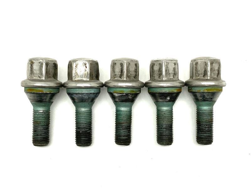 Wheel Lug Nut Bolt Set of 5 6511051AA Fits 2015-2017 Chrysler 200 81538