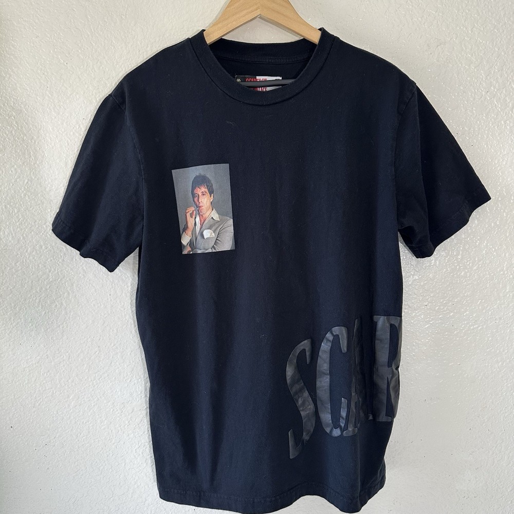 Tony montana scarface shoe palace AOP shirt Size Large