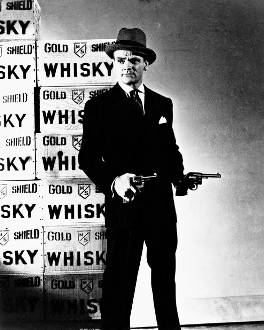 1939 Film Actor James Cagney 'The Roaring Twenties' Poster 8x10 PHOTO PRINT