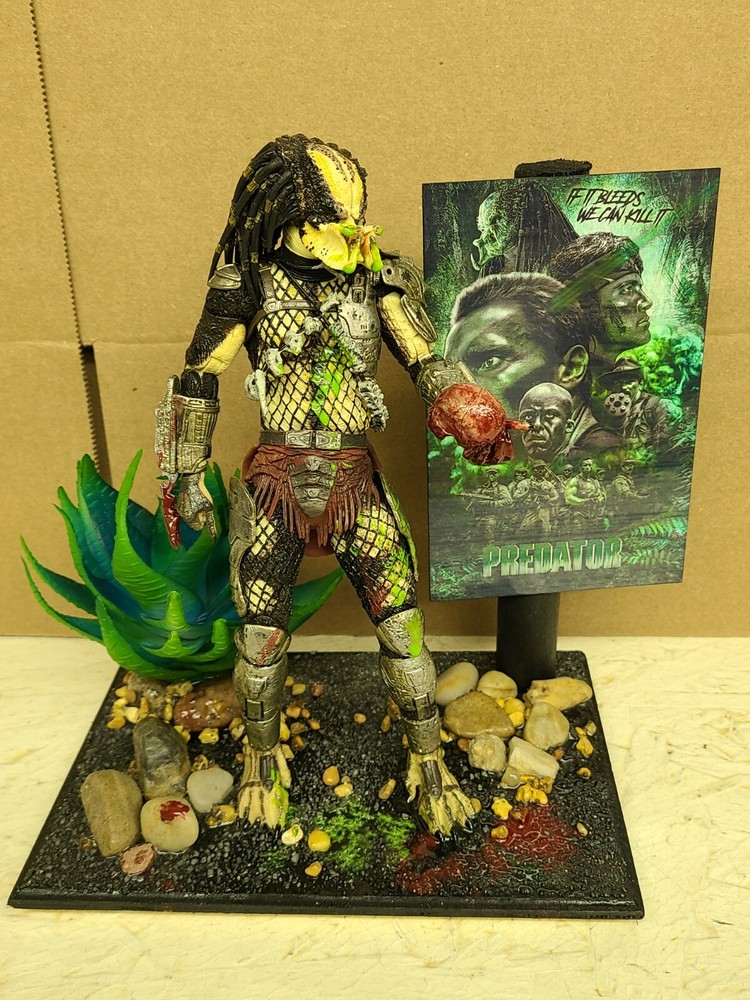 Predator Custom Made Figure With Base