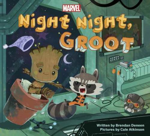 Goodnight Groot Board Book by Brendan Deneen in Excellent Condition