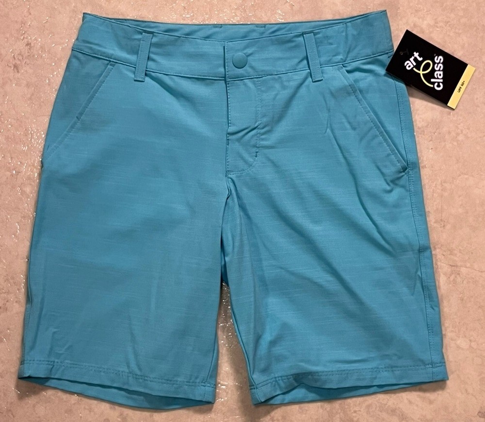 NWT ✅ Art Class Boy's Hybrid Swim Shorts Trunks Board Shorts Size 12 ✅ Turquoise