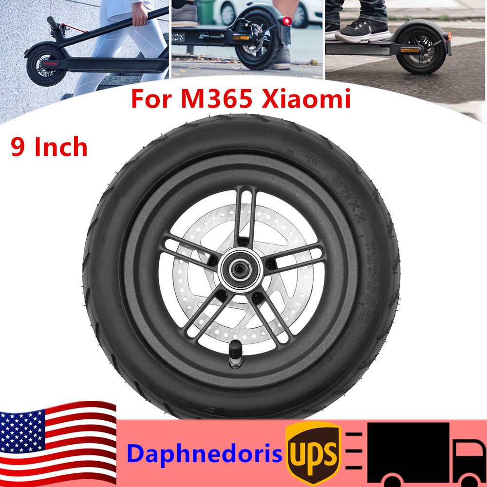 9 Inch Electric Scooter Tire 8.5*2 Rear Wheel Tyre For M365 Xiaomi
