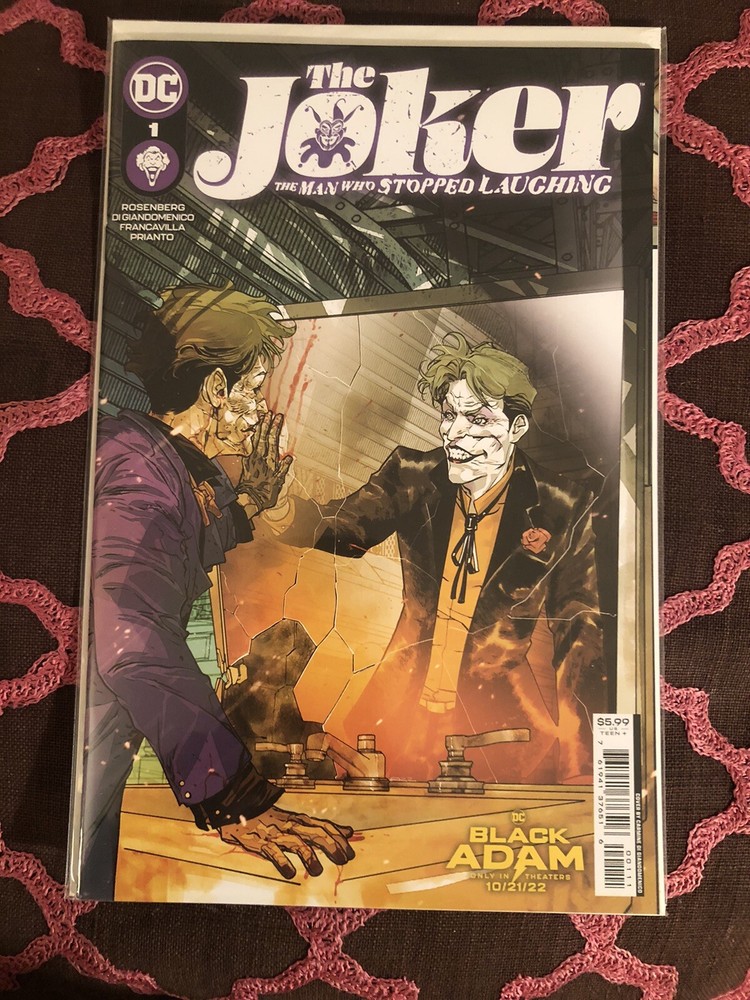 Joker: The Man Who Stopped Laughing #1 2022 DC High Grade Unread
