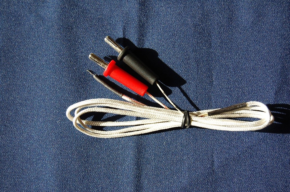 Type K Thermocouple Round Banana Plug HVAC DMM Meter Part Temperature Sensor New