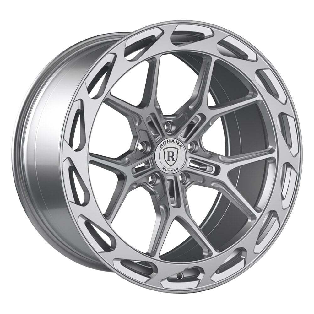 Rohana RFX19 Silver Wheels 20x11 5x120.65 35mm Offset 72.56mm Bore Set of 4