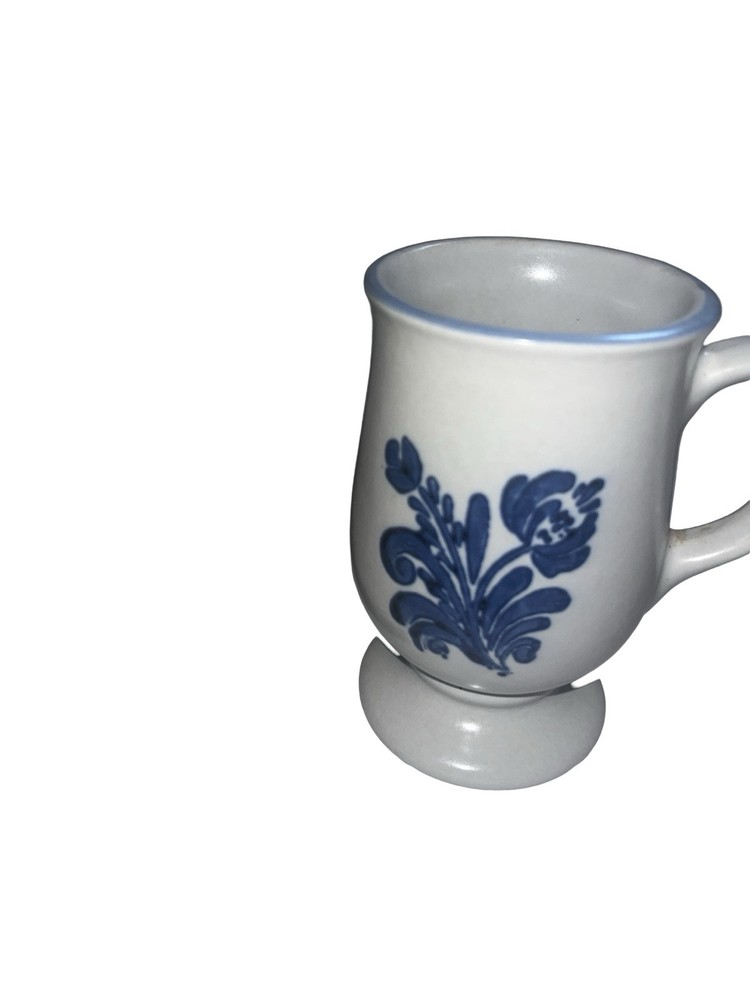 VTG Pfaltzgraff Yorktowne Stoneware Footed Pedestal Mug Mid-Century Modern MCM