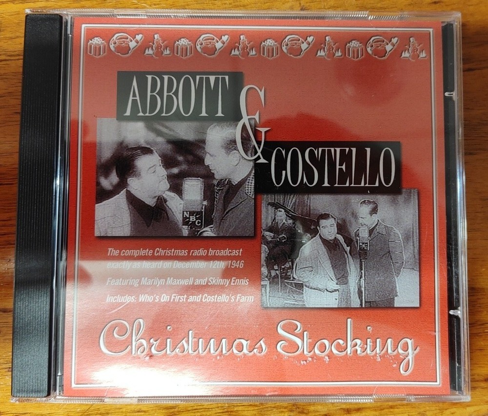 Abbott & Costello - Christmas Stocking - radio broadcast - CD-image