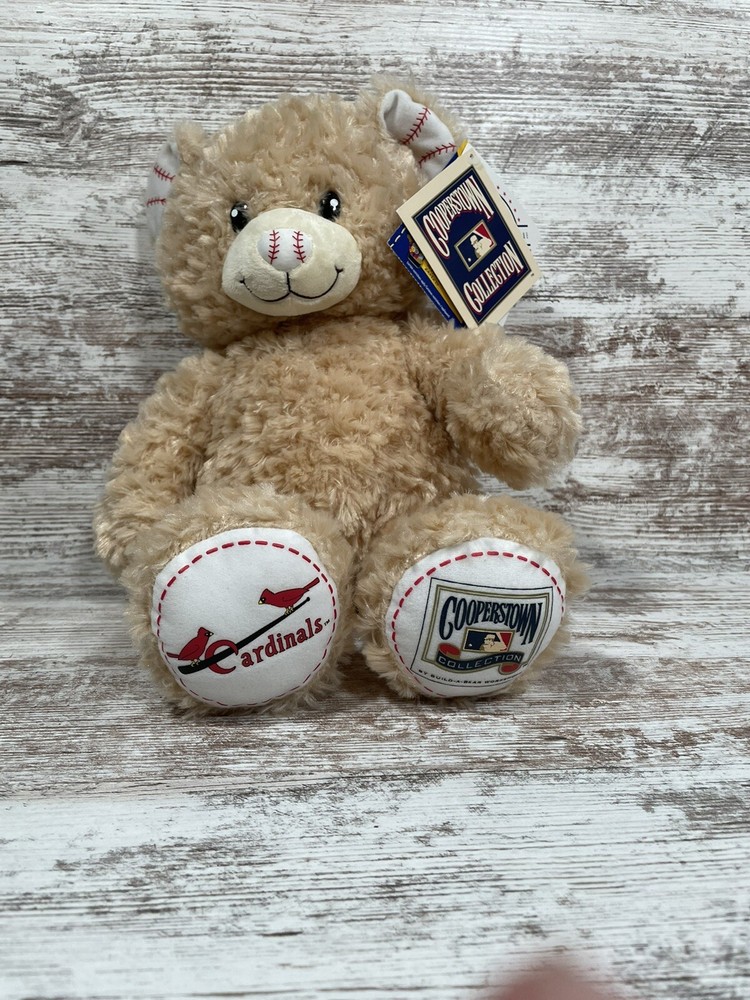Build A Bear  Cooperstown Collection St Louis Cardinals Tan 17