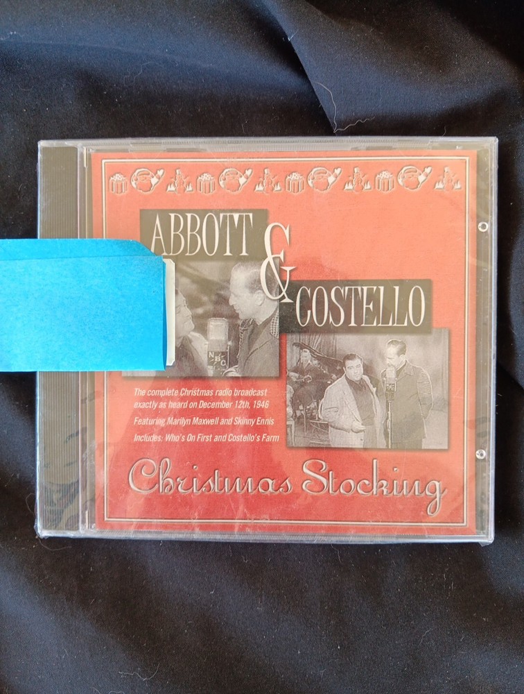 ABBOTT & COSTELLO Radio Broadcast 1946 include WHO'S ON FIRST more CD BRAND NEW-image