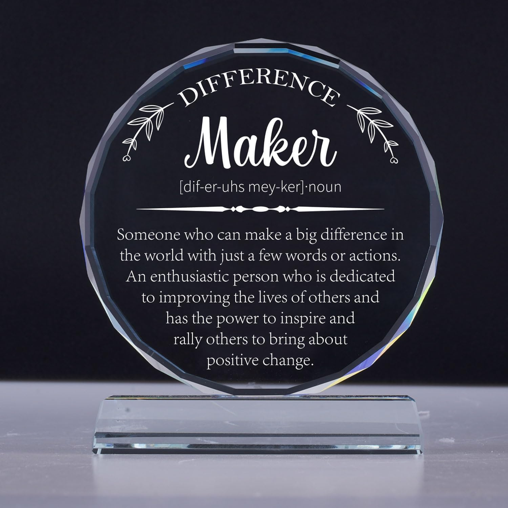 Difference Maker Gifts, Boss Gifts for Women Men, Coworker Gifts, Thank You Gift