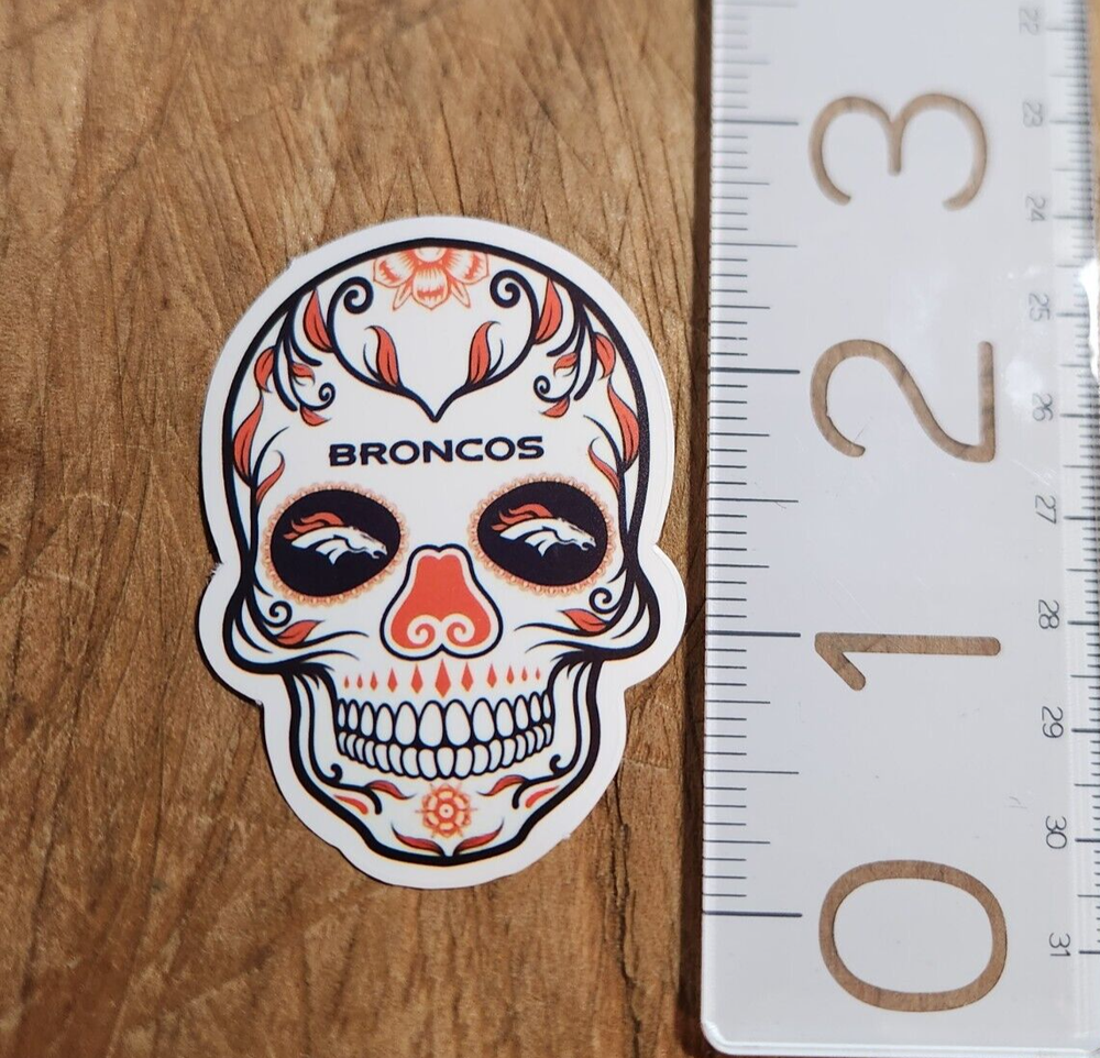 🏈 Denver Broncos NFL Laptop Sticker Football Team Decal