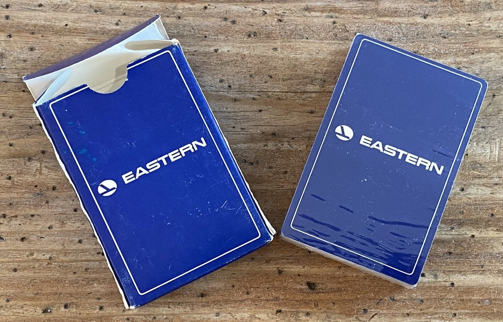 EASTERN AIRLINES Deck of PLAYING CARDS Bridge Size SEALED DECK Vintage