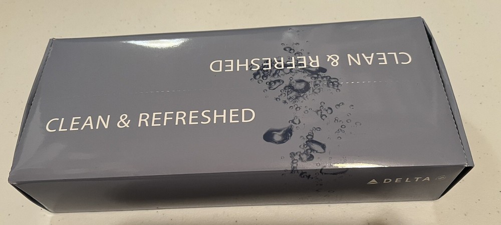 Delta Airlines Disposable Hot Towels 50 Count