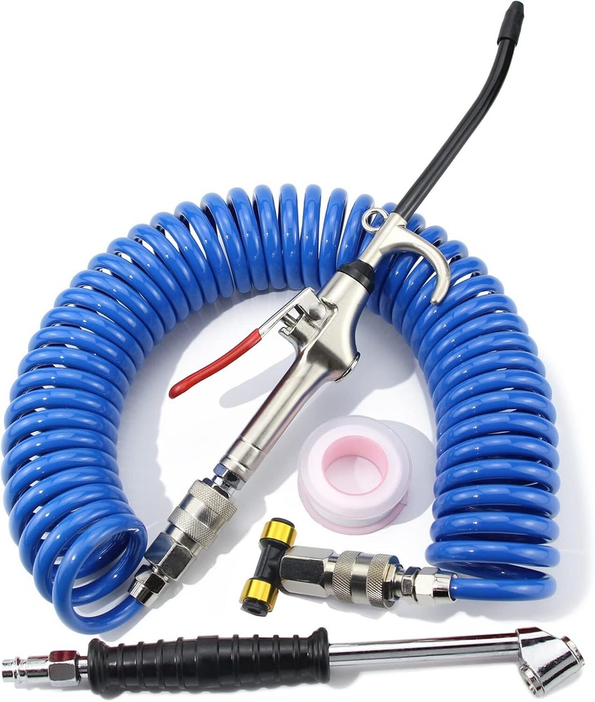 Heavy Duty Air Blow Gun Kit for Semi Truck with Air Hose