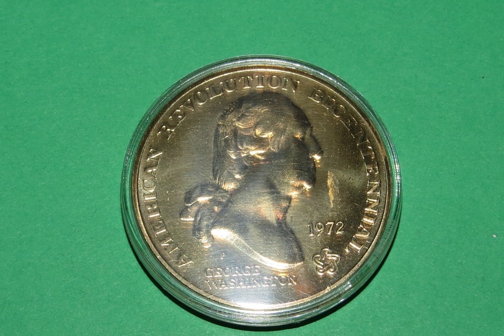 1972 SONS OF LIBERTY AMERICAN REV. BICENTENNIAL COMMEORATIVE COIN-WASHINGTON