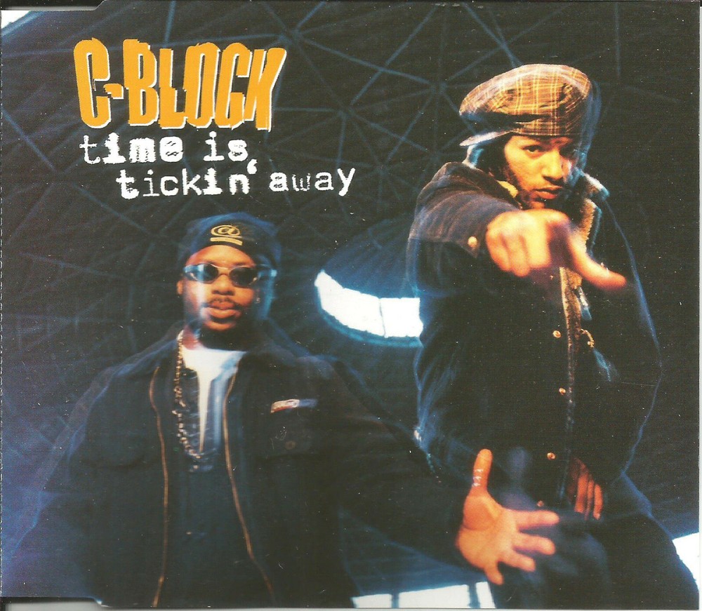 C BLOCK Time is ticking Away 4TRX EDIT & MIXES & UNRELEASED CD single SEALED San