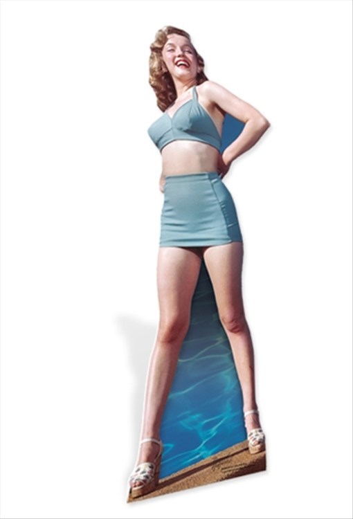 Marilyn Monroe Bikini Hollywood Official Lifesize Celebrity Cardboard Fun Cutout