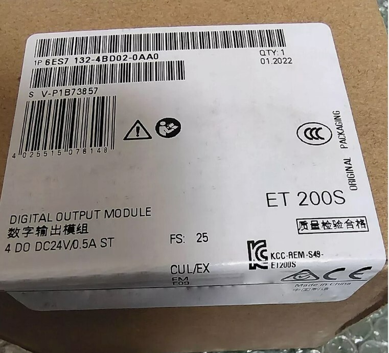 New Siemens 6ES7 132-4BD02-0AA0 / 6ES7 132-4BD02-0AA0 PLC Module