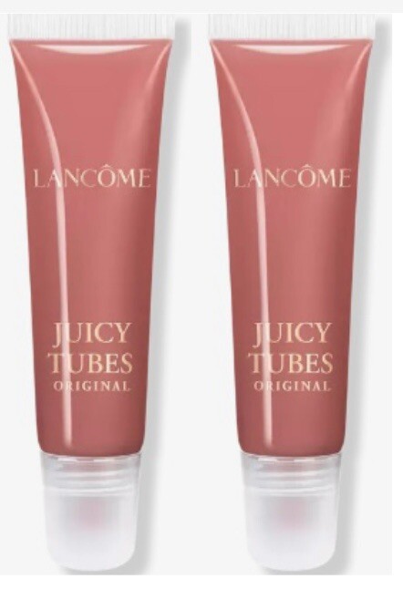 ~Brand New ~ ~Set of 2~ Lancôme Juicy Tubes Original Lip Gloss Tickled Pink