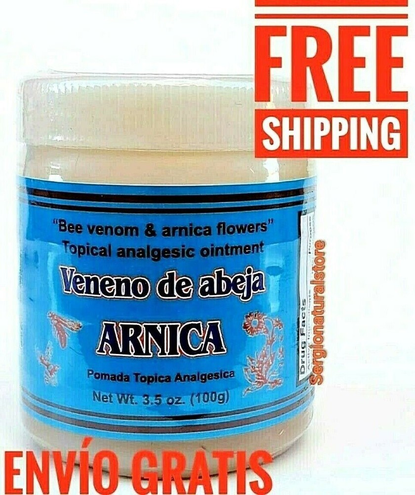 POMADA VENENO DE ABEJA con ARNICA BEE VENOM & ARNICA 100 G. EACH Topica Ointment-image