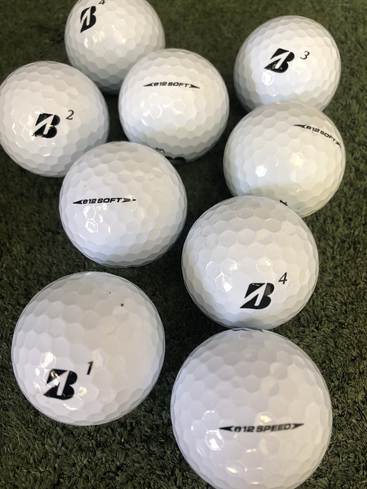 24 Bridgestone e12 Soft / Speed Assorted Golf Balls Mix 5A Grade (AAAAA)