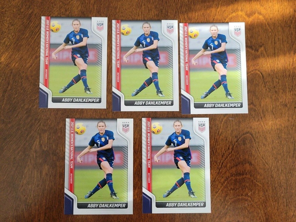 Abby Dahlkemper 5 Card Lot 2021 USWNT Panini Instant Soccer-image