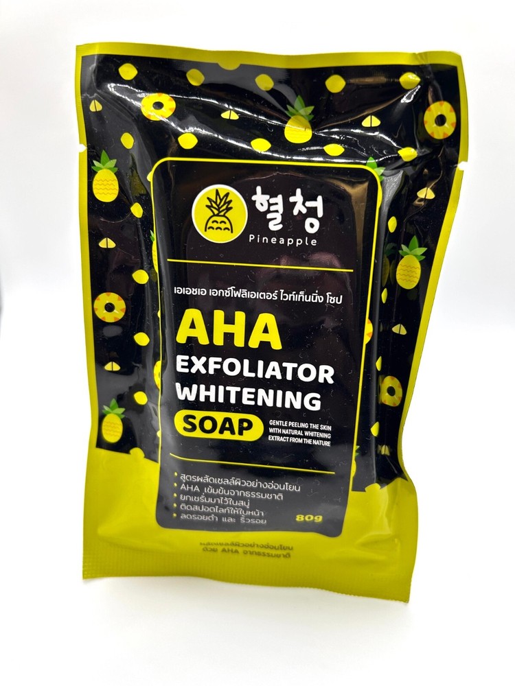 AHA Exfoliator Whitening Soap