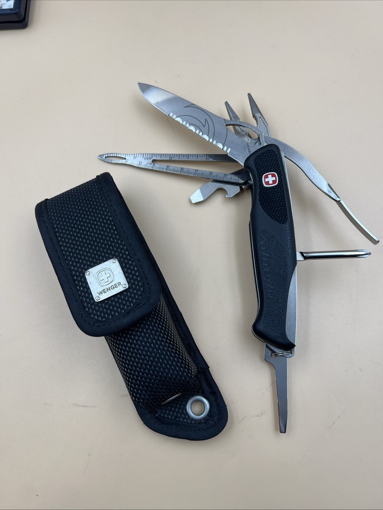 Wenger Alinghi 176 Swiss Army Multi Tool W/needle nose Pliers RARE