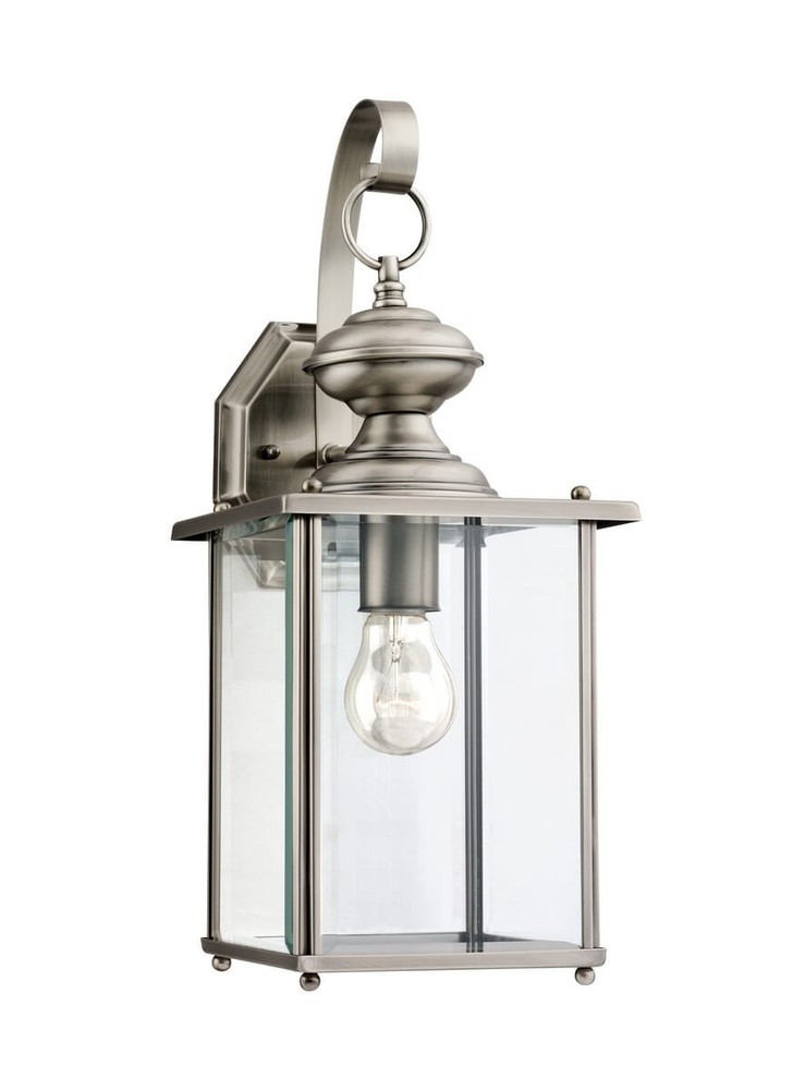 Sea Gull Lighting Jamestowne Antique Bronze 1-Light Outdoor Wall Lantern 8458-965