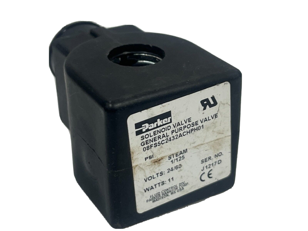 Parker Replacement Coil for Steam Solenoid Valve BB06-053-C01H 36 1SHH4 24/60 AC