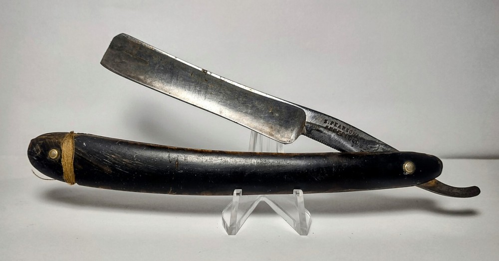 Antique S. Pearson Sheffield 3/4 Straight Razor Shaving Barbers Collectible Rare