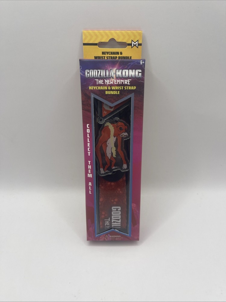 Godzilla x Kong New Empire Keychain & Wrist Strap Bundle*NEW*