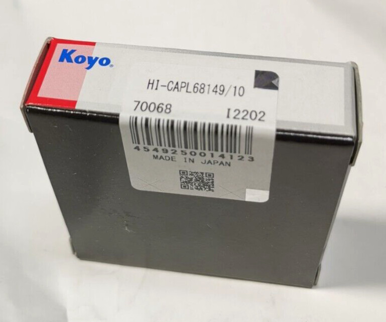 KOYO L68149/68110 Tapered Roller Bearing Set for Ag & Wheel - Cone & Cup A13