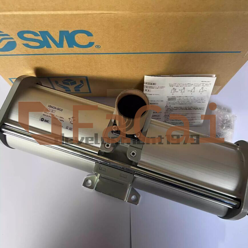1PCS SMC VBA43A-04GS booster valve NEW