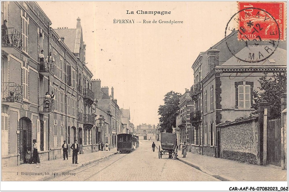 CAR-AAFP6-51-0490 Epernay Tram via Grandpierre Route Details