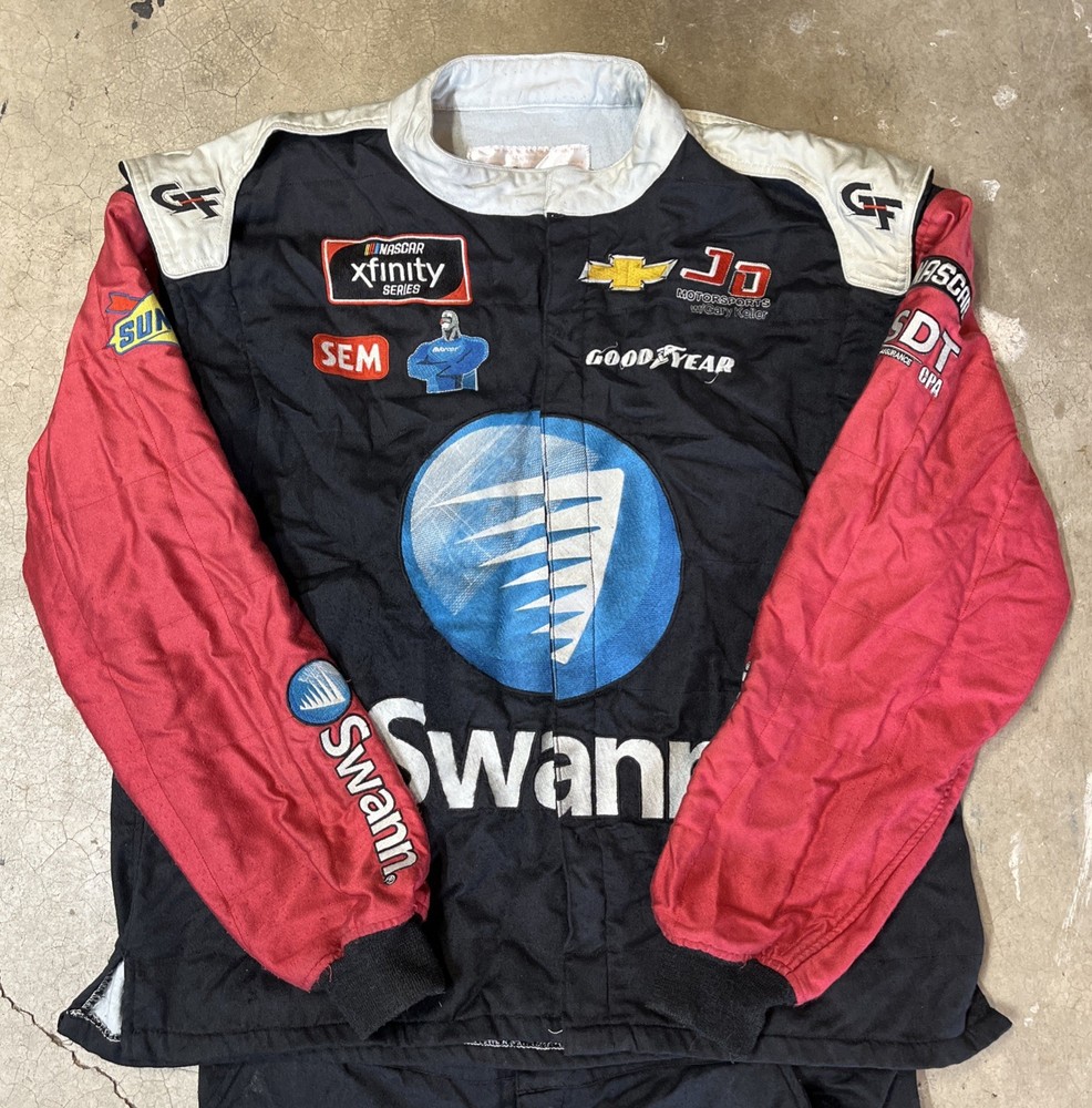 Ryan Vargas Xfinity Swann Security 2XL Two-Piece Pit Crew Firesuit