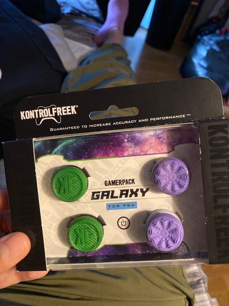 Kontrol Freek Gamerpack Galaxy 4 Pack Performance Controller Thumb Grips PS4