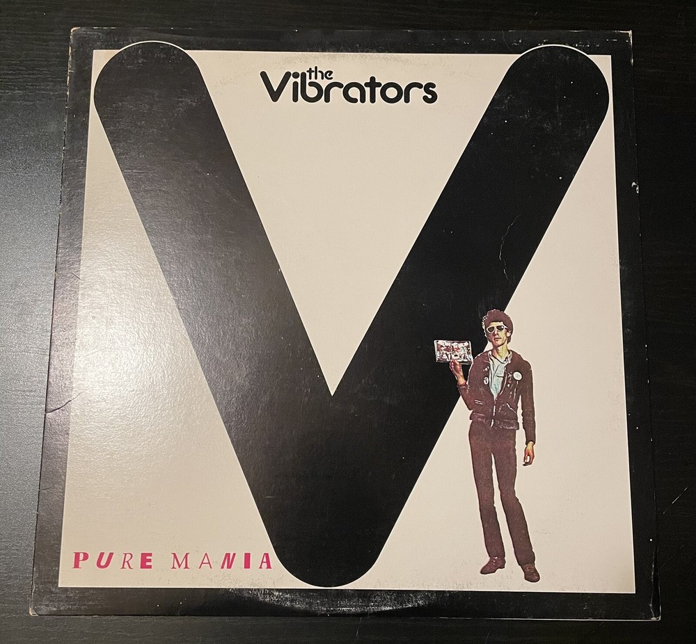The Vibrators - Pure Mania - JC-35038 - 1977 US Vinyl LP - OG Red Columbia Label