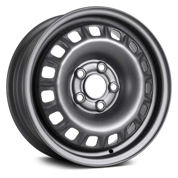 14x5.5 5-Lug Steel Wheel Set of 4 - Black 5x100 41 Offset