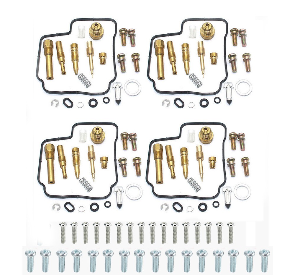 For Honda 1987-1989 CBR600F Hurricane Set of four Carburetor Repair Kit