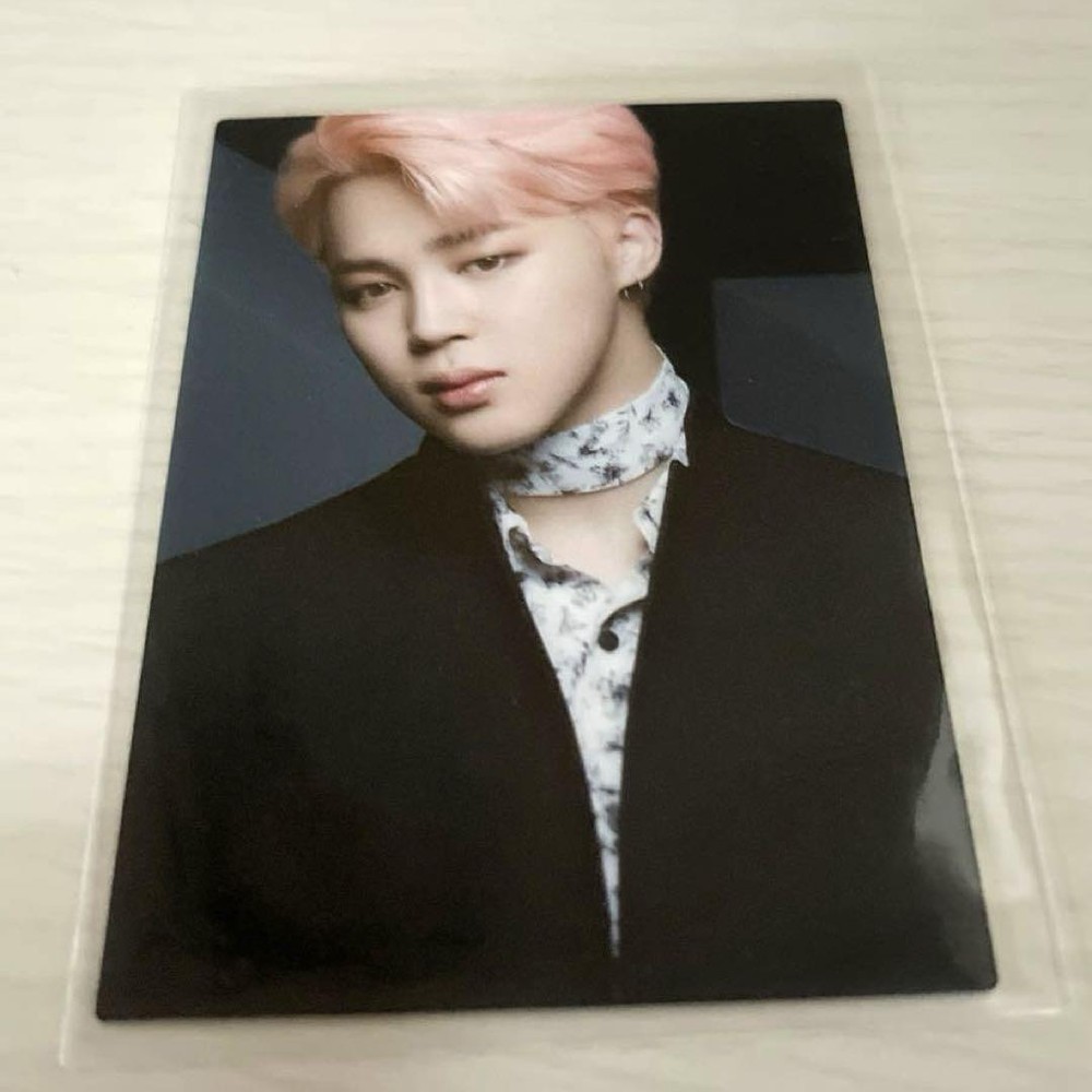 Official BTS The Best Fc Ums Bonus Photo Card Jimin