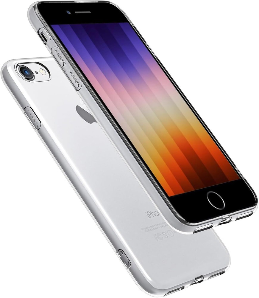 for iPhone SE Case 2022/3rd/2020/2nd SE3/SE2/8/7 4.7 Inch, A-Clear