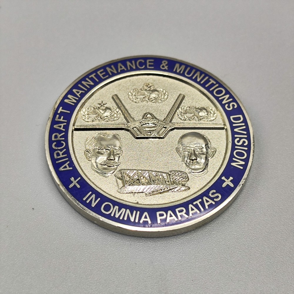 US Air Force Materiel Command Wright Patterson AFB Challenge Coin #1
