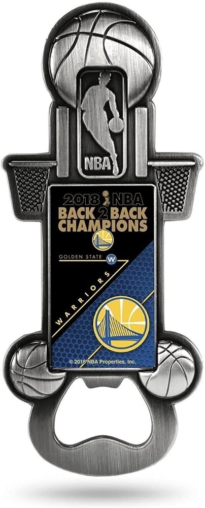 Golden State Warriors 2018 Champions Magnetic Party Bottle Opener