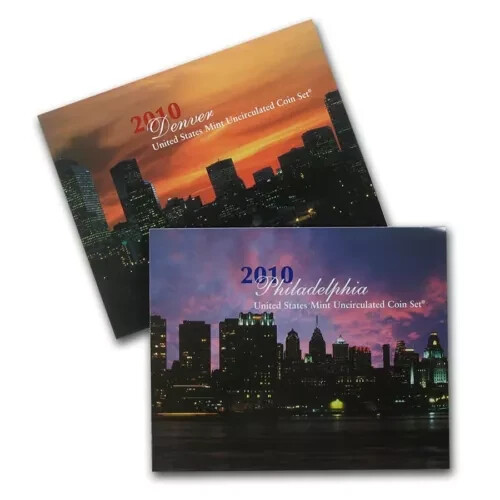2010 U.S. Mint Set Uncirculated Original Government Packaging Box !