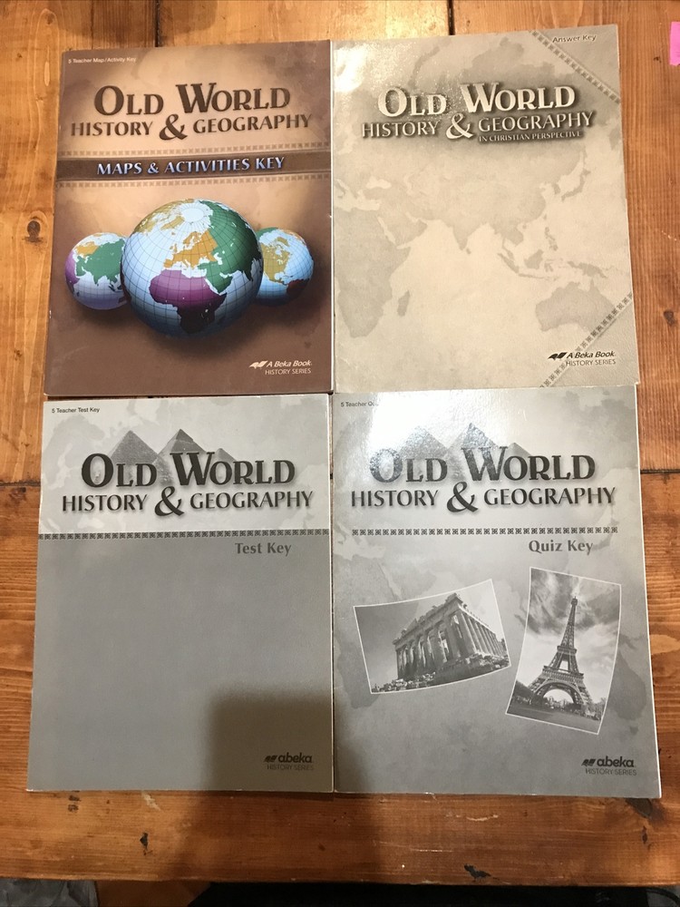 Abeka Old World History Geography Grade 5 Teacher Kit Excellent Condition  -image